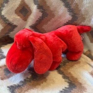 TY Beanie Buddies Rover 1998 Vintage Red Dog Puppy Plush Stuffed Animal 12"